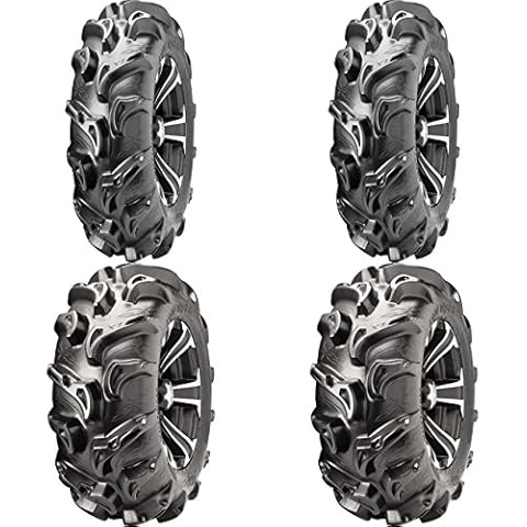 Full set of ITP Mega Mayhem (6ply) 27x9-12 and 27x11-12 ATV Tires (4) by Powersports Bundle Cover