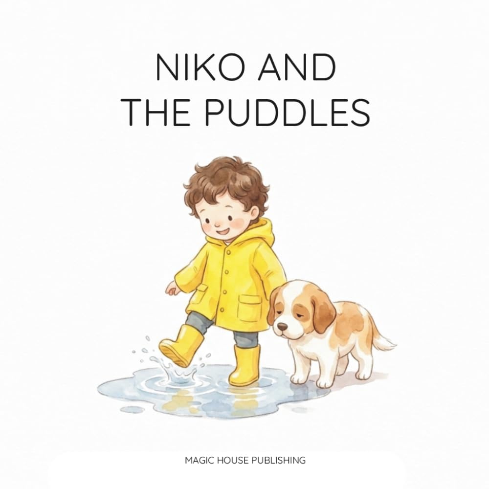 Niko and the Puddles: A Heartwarming Rainy-Day Picture Book (Niko's Adventures)