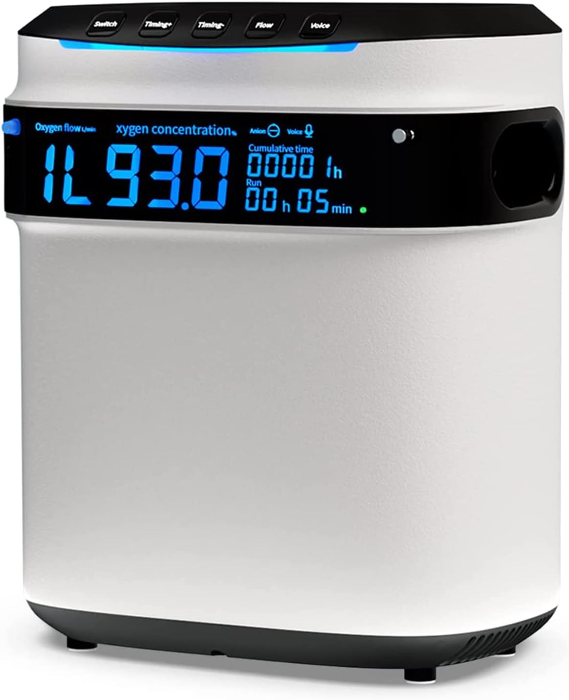 High-performance 1-7L Concentrator Machine, 24h Continuously Oxygen, Low Noise with Remote Control