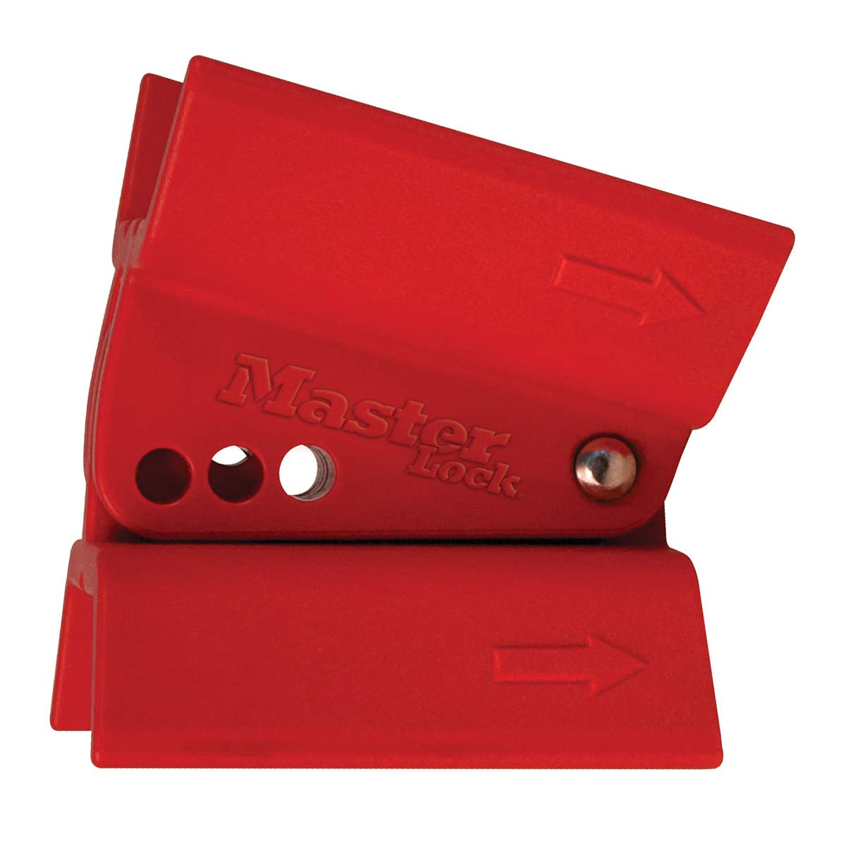 MASTER LOCK Dispositif de Consignation pour Vanne Papillon à Manchette [Rouge] - Sécurité, Condamnation - S3920