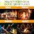 WiFER Mini Fire Stick, 4'' Kiln-Dried Pine Great Firewood for Wood Stoves, Tabletop Fire Pit, BBQ Grill, Pizza Oven, Solo Stove Accessories, BBQ Accessories, 2 lb Box