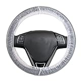 100Pcs/Lot Steering Wheel Protector Steering Wheel Cover Universal Disposable Plastic Covers