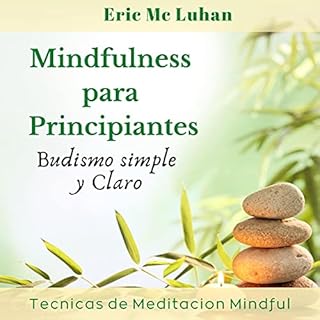 Diseño de la portada del título Mindfulness para principiantes