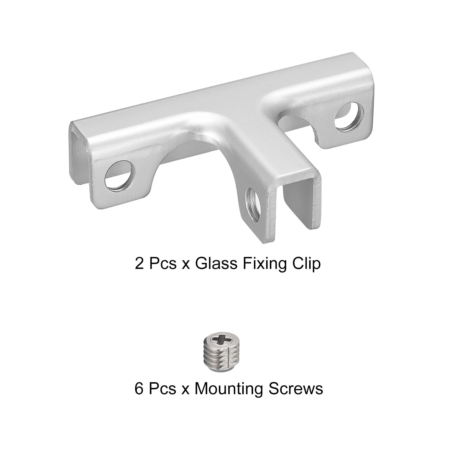 Produktbild von QUARKZMAN 24 Stück Plastik Glasverbinder Geeignet Für 4mm