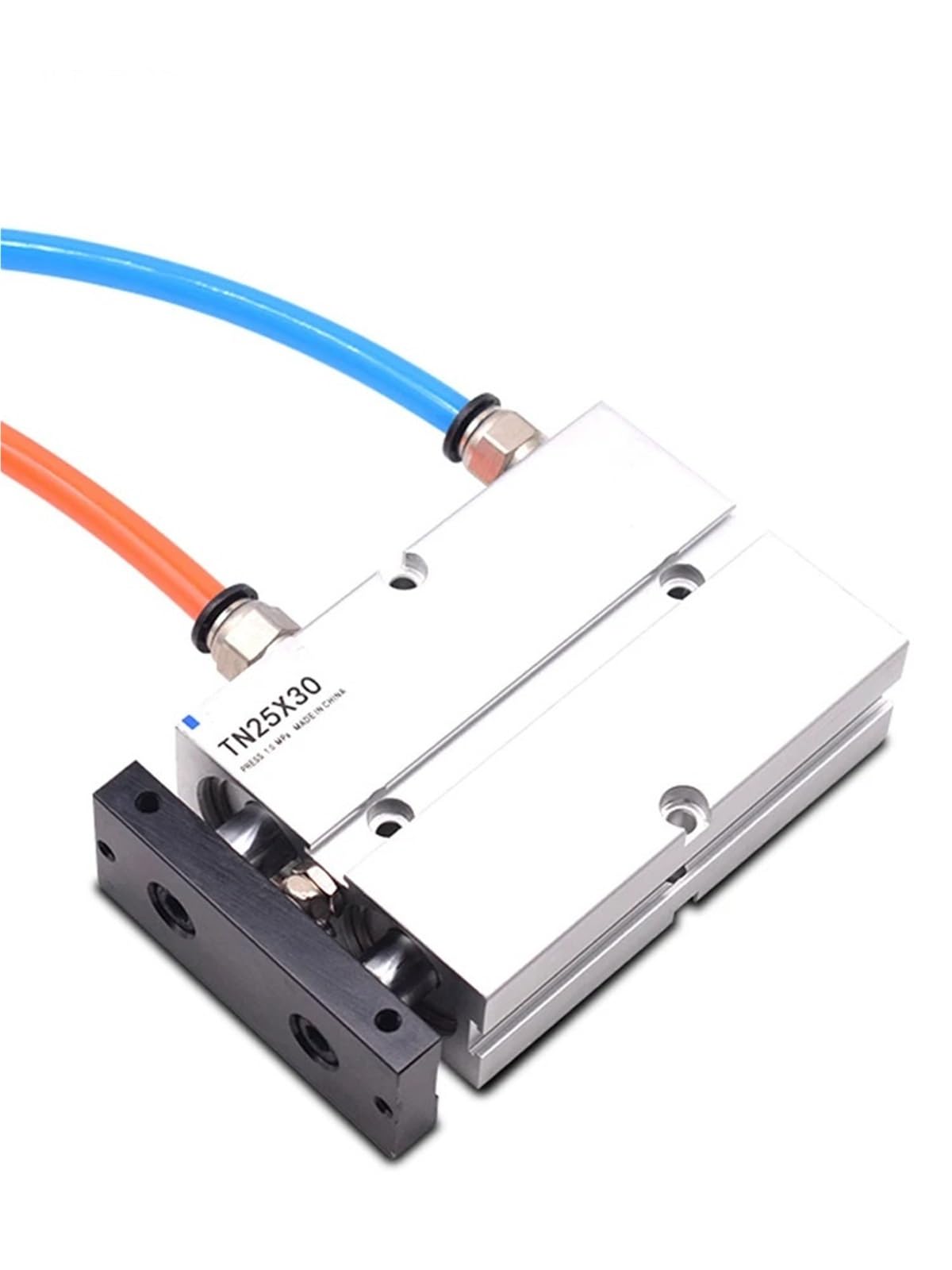 Vérin pneumatique double tige haute précision alésage 25mm stroke 100mm