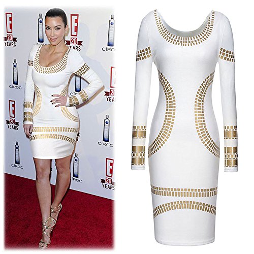 Fashion Top - Vestito - Floreale - Maniche Lunghe