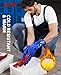 PACIFIC PPE 3 Pairs Thermal Insulated Freezer Gloves for Men and Women, Chemical Resistant Gloves, Cold Weather, Chemical & Oil Resistant, Large
