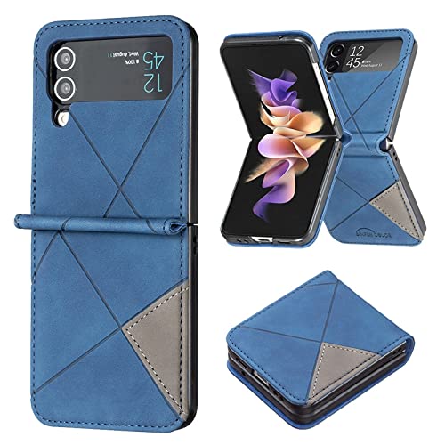 Étui Samsung Galaxy Z Flip4 antichoc avec portefeuille et miroir