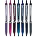 Pilot Precise V5 RT Refillable & Retractable Rolling Ball Pens, Extra Fine Point Pens, 0.5 mm, Assorted, Pack of 7 - Ideal for School, Journaling & Office Writing