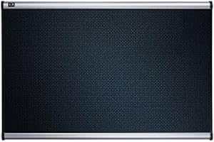 Black Quartet Bulletin Board: Embossed Foam Core, Aluminum Frame