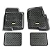 Outland 398298723 Black Front and Rear Floor Liner Kit For Select Ford F-150 Models