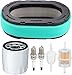 32 083 09-S 32 883 09-S1 Air Filter + 52 050 02-S 52-050-02-S Oil Filter + 24 050 13-S Fuel Filter for Kohler 32 083 09 32-083-09-S 32-883-09-S1 32-083-09 KT610 KT620 KT715 KT725 KT730 KT735 KT740