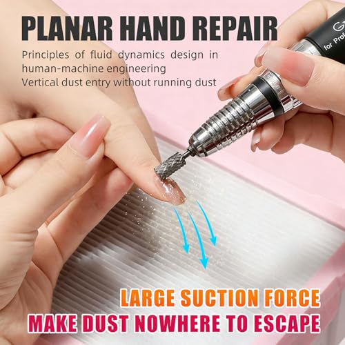 Recolector de polvo para uñas con filtro reutilizable miniatura 4