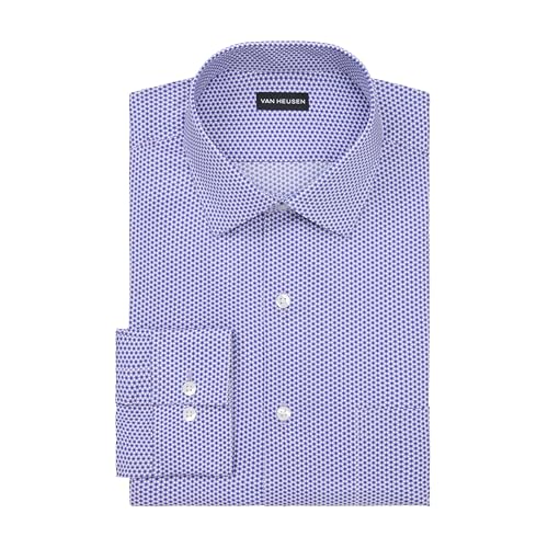 Image of Van Heusen Men's Dress Shirt Fitted Everyday Defense Stretch