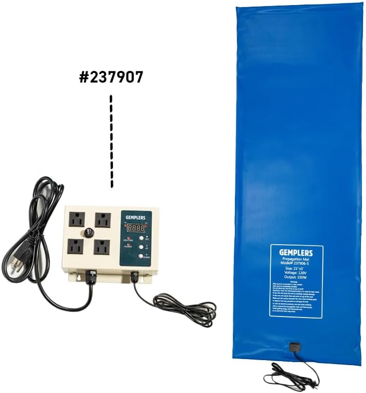 Gemplers Heat Propagation Mat 150W (Blue, 5 FT)