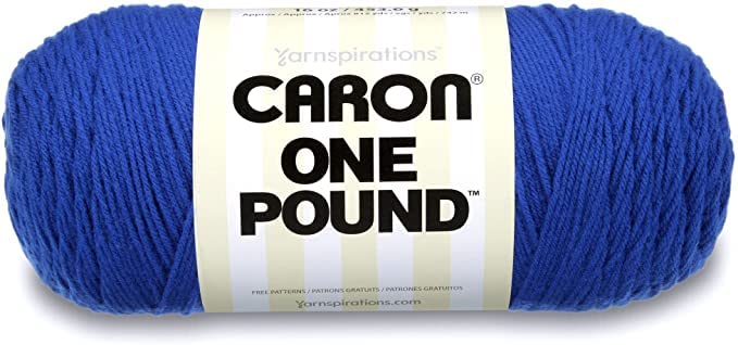 Image of Caron One Pound Royalty Yarn - 2 Pack of 454g /16oz - Acrylic - 4 Medium (Worsted) - 812 Yards - Knitting /Crochet