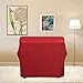 Easy-Going Stretch Chair Sofa Slipcover 1-Piece Couch Sofa Cover Furniture Protector Soft with Elastic Bottom for Kids, Pet. Spandex Jacquard Fabric Small Checks (Chair, Christmas Red)