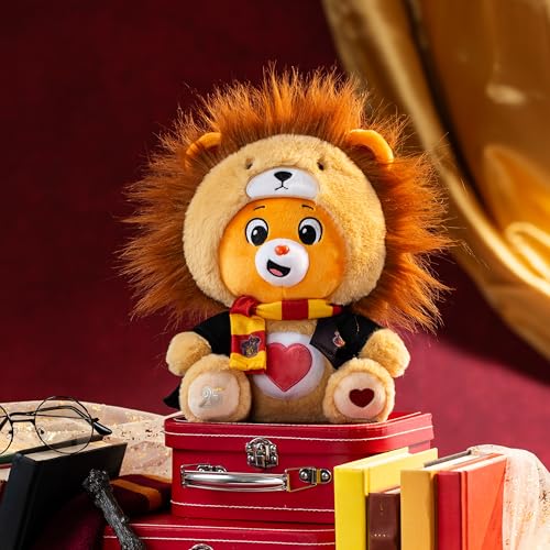 Peluche Tenderheart Bear Gryffindor con capucha de mago interactiva 6