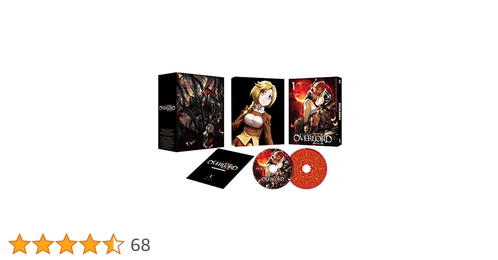 オーバーロードⅢ Blu-ray 全3巻セット BOX付 OVERLORD 3期 オーバーロードⅢ Blu-ray 全3巻セット BOX付 OVERLORD 3期