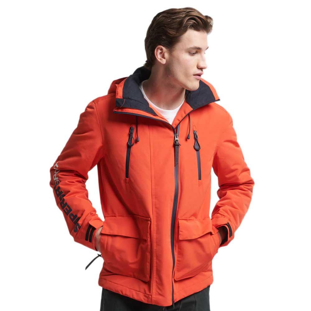 Superdry Bold Orange Men's Windcheater Jacket, Extra Large