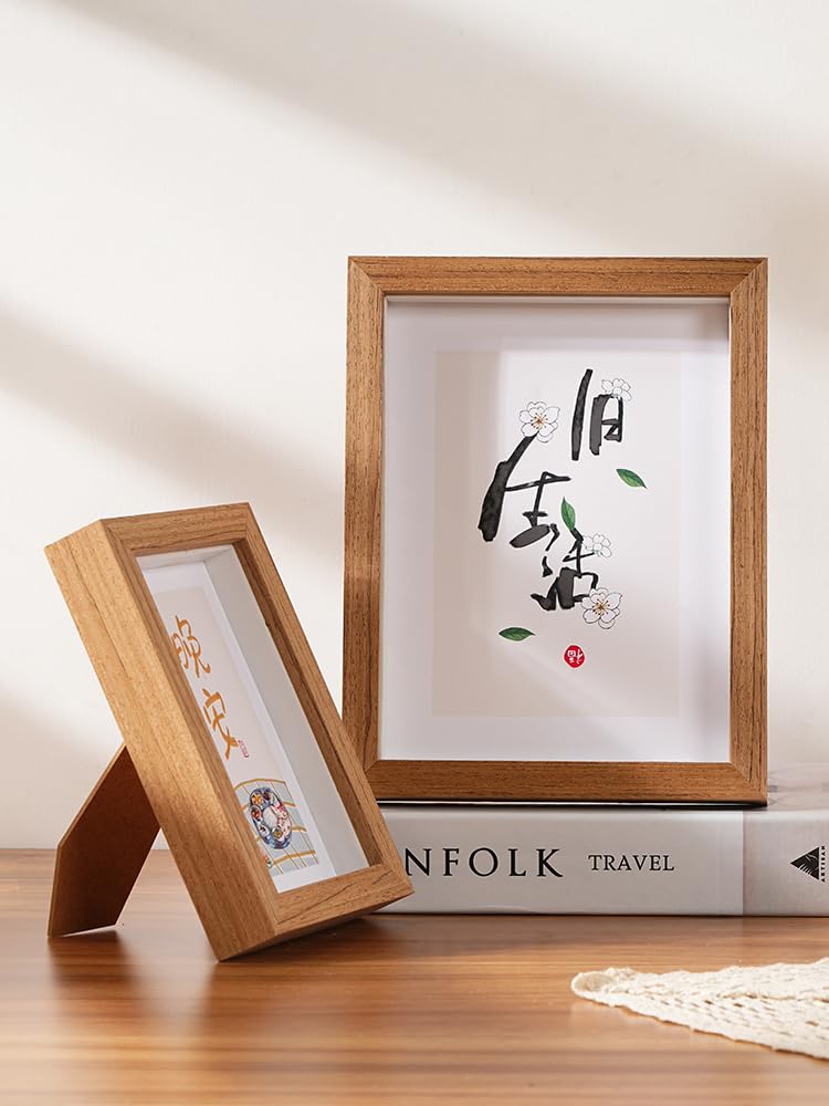 Amazon.co.jp: シンプルでスタイリッシュ 写真立て フォトフレーム 台