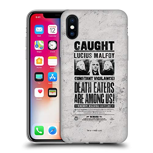 Head Case Designs Officially Licensed Harry Potter Caught Lucius Malfoy Deathly Hallows Xv Soft Gel Case Compatible With Apple Iphone X/Iphone Xs #TOP25