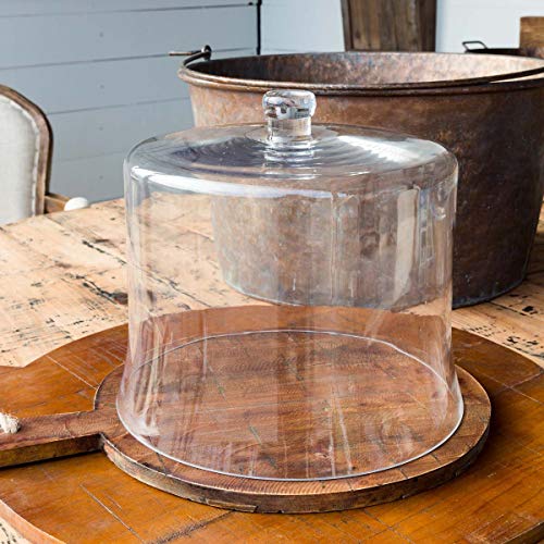 Park Hill Collection Estate Glass Cloche