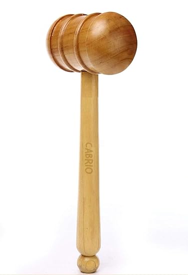 CABRIO Cricket Bat Wooden Knocking Hammer Mallet Double Sided