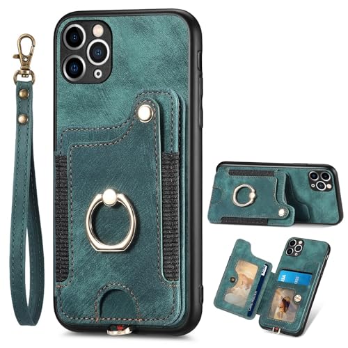 Coque iPhone 11 Pro antichoc pour éviter les bris d'écran étui portefeuille à rabat