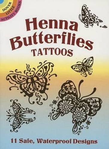 Henna Butterflies Tattoos (Dover Tattoos) (2005-09-06)