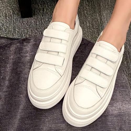 Women's Wedge Sports Shoes Platform Low Top Wide Top Casual Shoes Hidden High Heels Women's Walking Shoes2