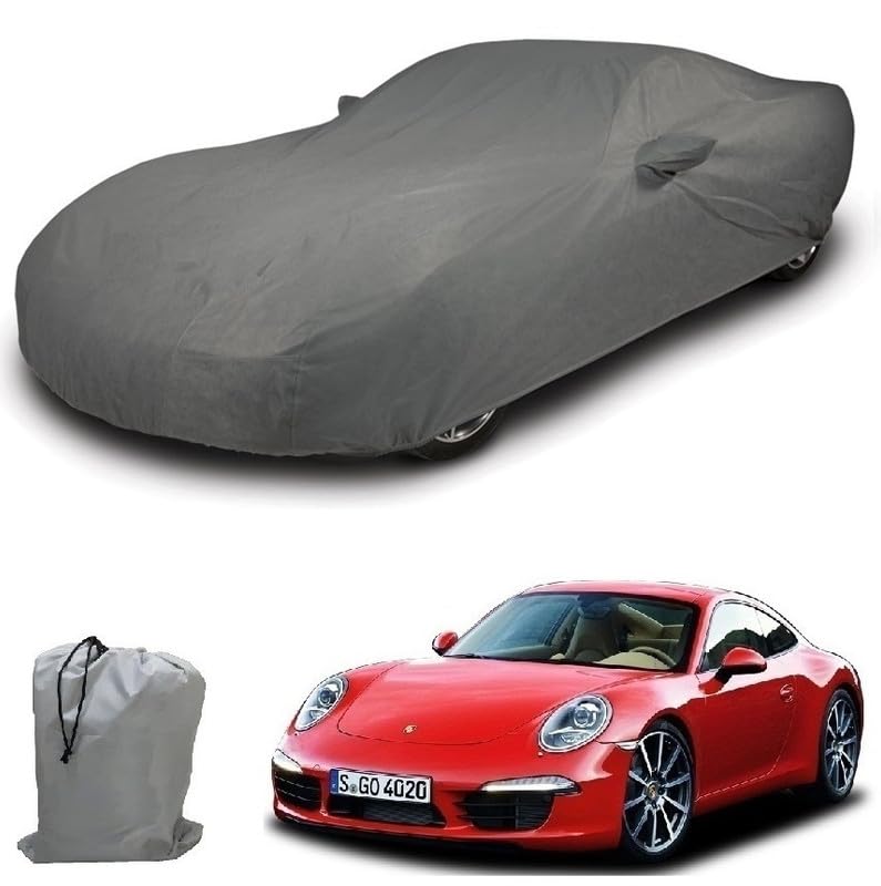 Image of ARCUATE Triple Layer Custom fit Car Body Cover for Porsche 911 Turbo |Top Layer Dustrproof | Middle Layer Waterproof | Bottom Layer Scratch Protection | Outdoor Indoor Fabric