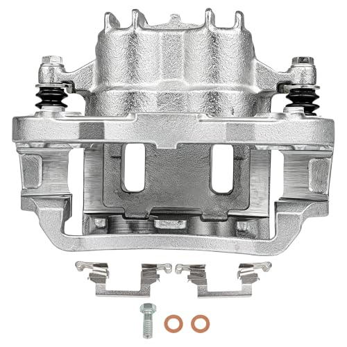 Image of SCITOO Rear Right Brake Caliper With Bracket 18-B4752 Compatible For Ford For Excursion 2000-2005 For Ford For F-250 Super Duty 2000-2004 For Ford For F-350 Super Duty 2000-2004