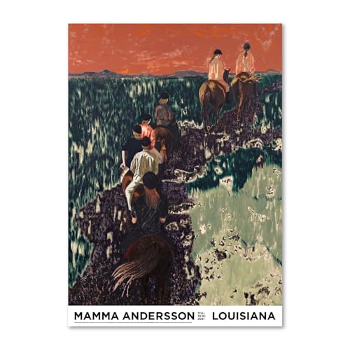 �f���}�[�N ���C�W�A�i�ߑ���p�� �|�X�^�[ Mamma Andersson ? Holiday (2020) A1 59.4×84.1cm