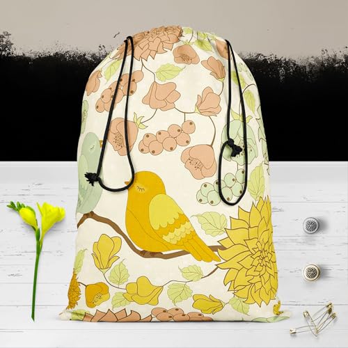 Image of ArtzFolio Beautiful Morning | Reusable Sack Bag | Bag for Gym, Storage, Vegetable & Travel
