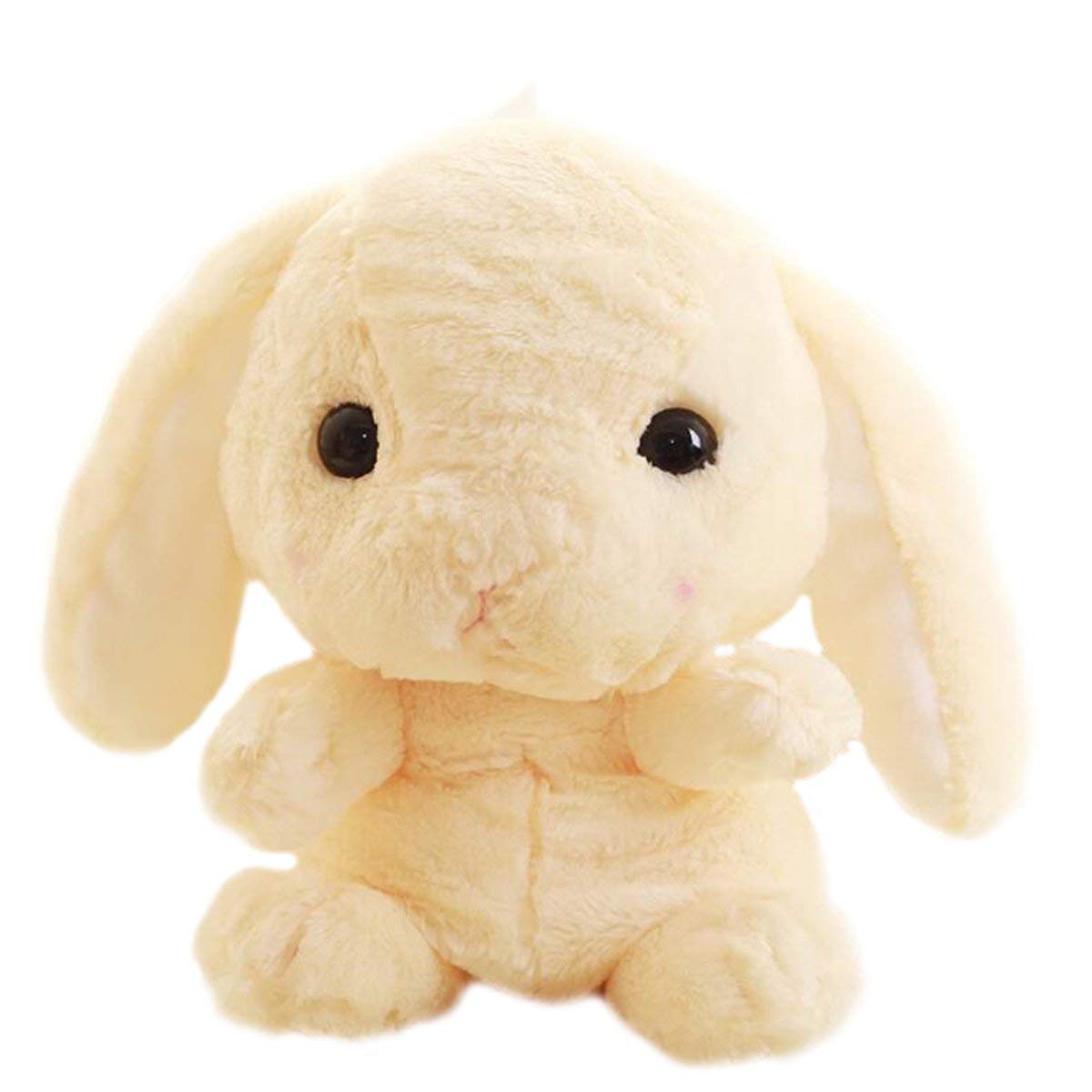 Plush Stuffed Animal Backpack Bunny Backpack With Adjustable Gift For Women Girl (Yellow)