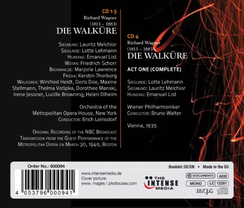 Die Walkure Live (4Cd)