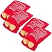 4 Pack of Reusable Microwave Potato Cooker Potato Pouch Cooker Red Microwave Potato Cooker Bag Perfect Potatoes in Just 4 Minutes