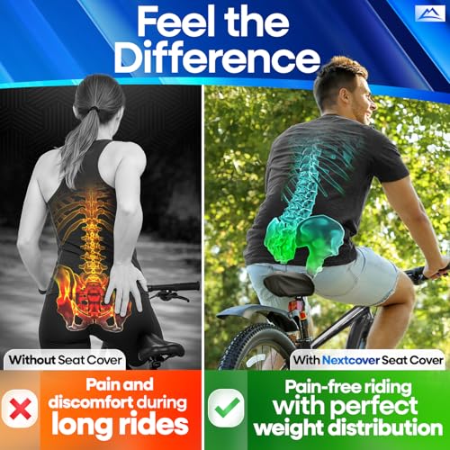 Nextcover Memory Foam Bike Seat