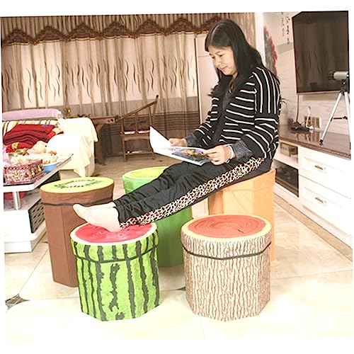 Pouf multifonctionnel ananas pour optimiser les petits salons - 6