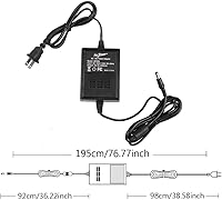 Vista 4 de Fuente de alimentación AC 9V 2000ma adaptador para línea 6 POD Digitech RP GNX Multi efectos de guitarra