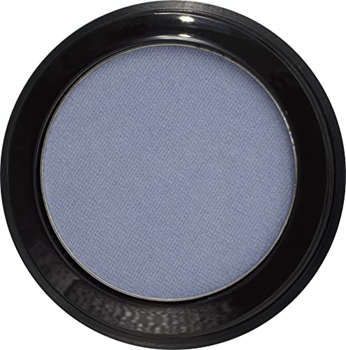 Pure Zivaª Light Blue Silver Grey Shimmering Pressed Powder Single Vegan Eyeshadow; Talc, Paraben & Cruelty Free #TOP7