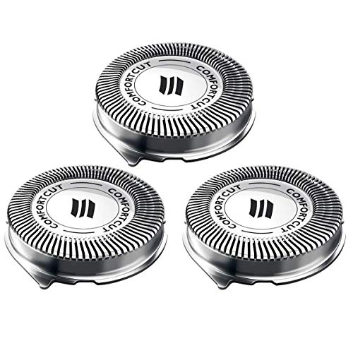 SH30 Replacement Heads for Philips Norelco Series 3000, 2000, 1000 Shavers and S738