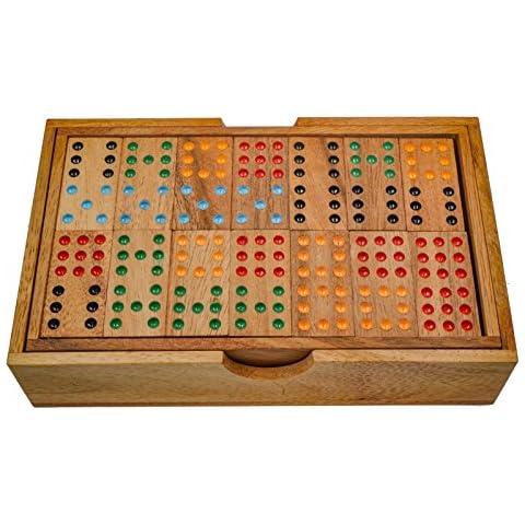 LOGOPLAY Domino Doppel 9 - Legespiel Cover