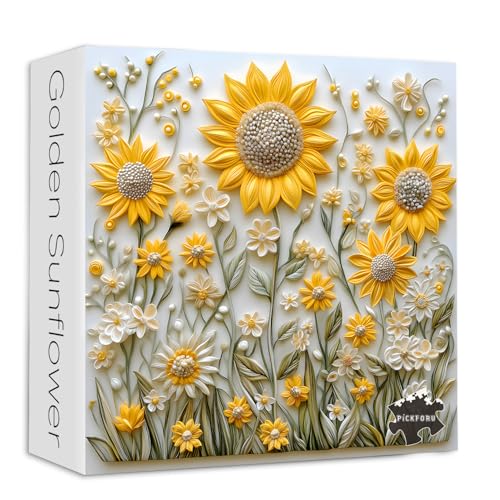 Puzzle Floral para Adultos 16 Años