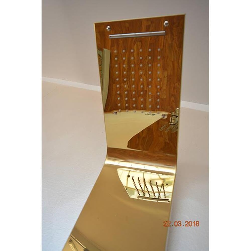 Colonna Idromassaggio Fra9010 Oro In Acciaio Inox 18/10