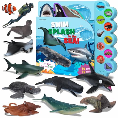 Jouets d'animaux marins iGRATENS : le cadeau d'anniversaire parfait pour petits curieux