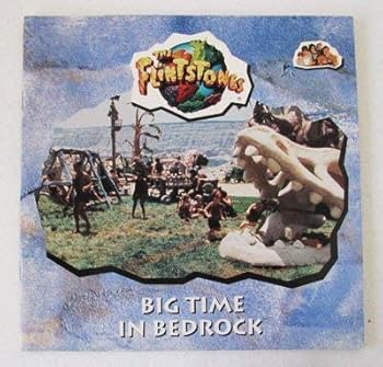 Paperback A Big Time in Bedrock (A Flintstone Book) Book