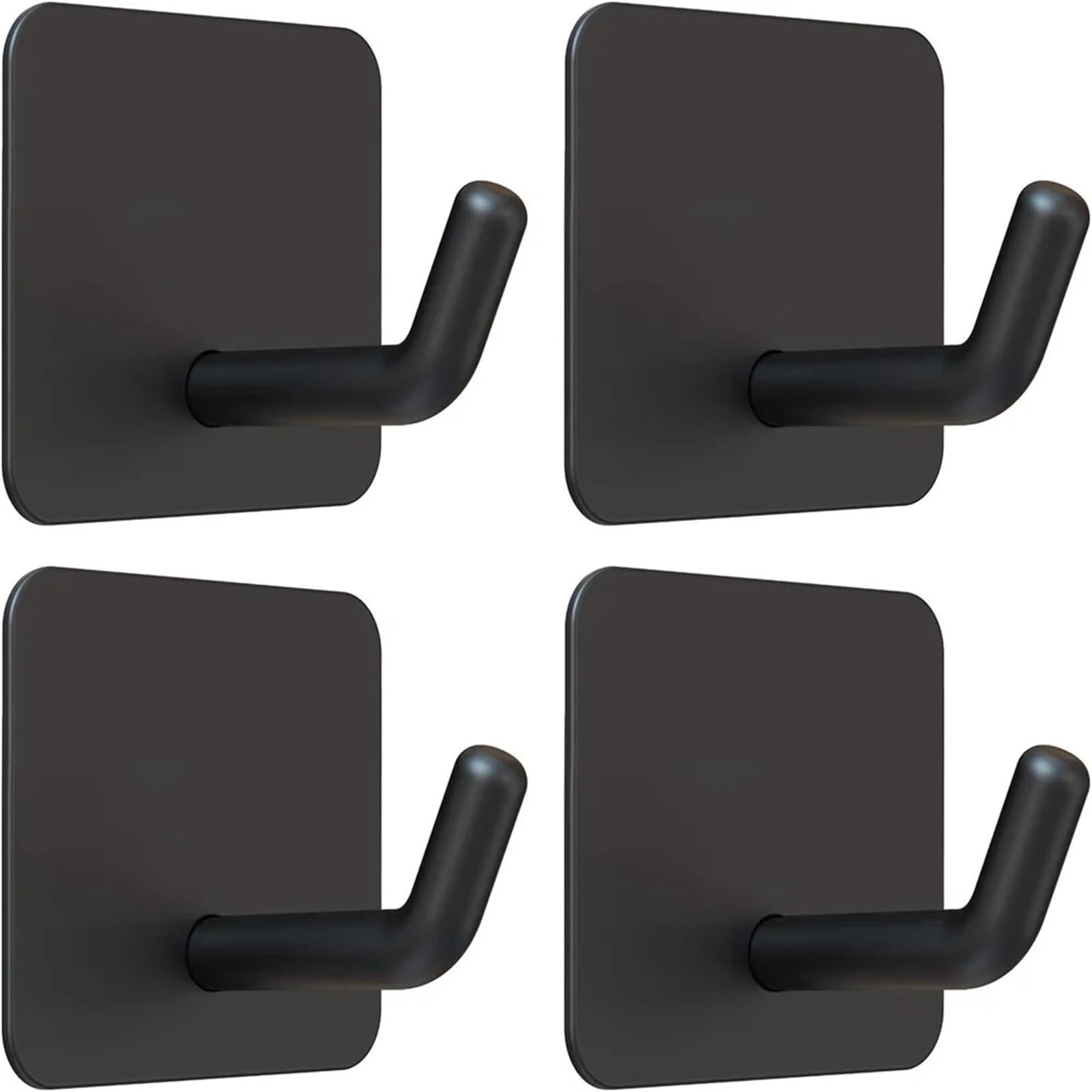 FGUJSUR Coat Hooks Stainless Steel Adhesive Hook Self Wall Hooks