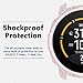 Miimall Compatible for SUUNTO 9 Peak Case, SUUNTO 9 Peak Pro Protector All-Inclusive TPU Shockproof Armored Lightweight Protective Case for SUUNTO 9 Peak/9 Peak Pro - Light Pink
